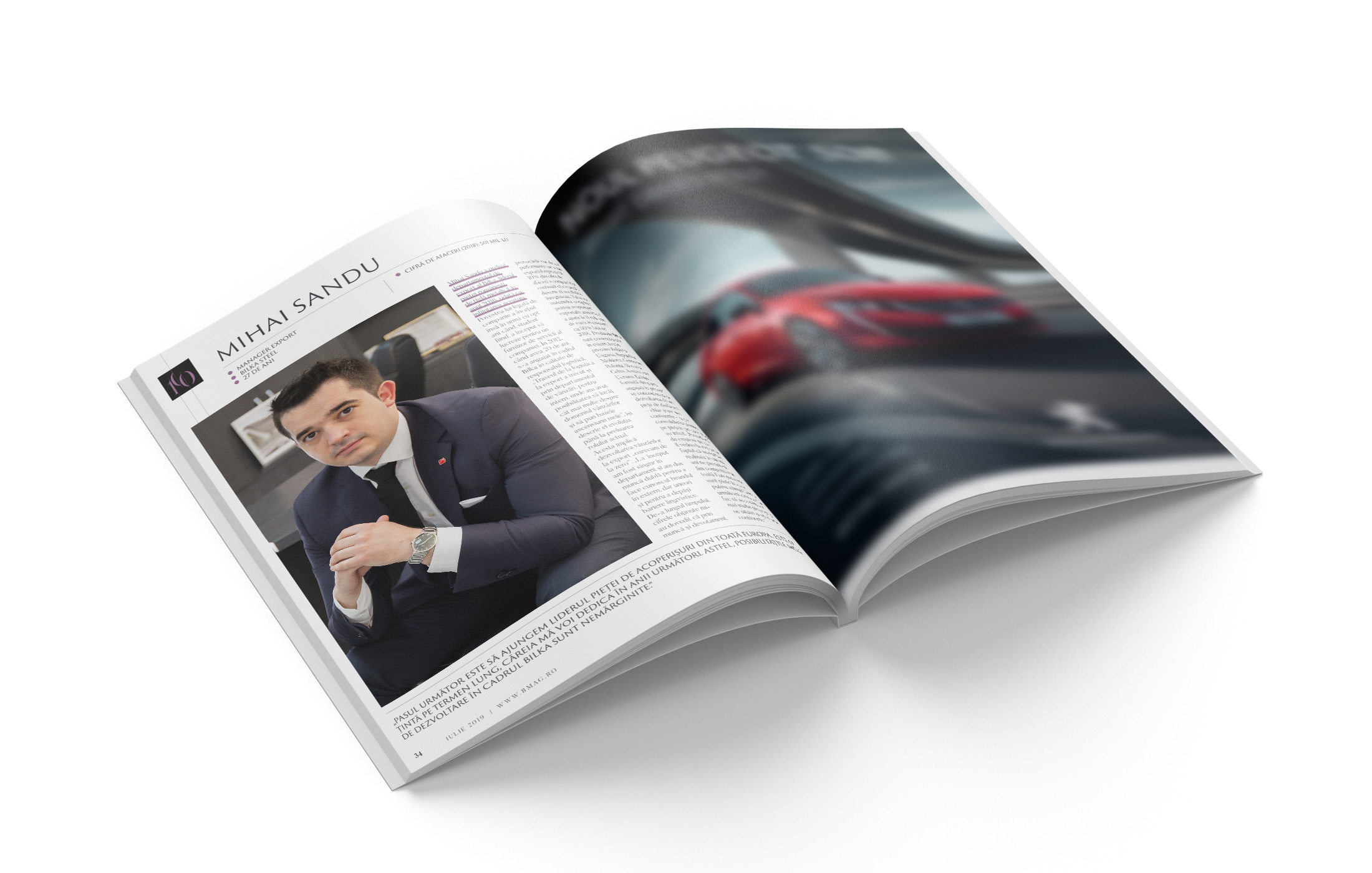 business magazin iulie 2019 mihai sandu unfold side angle